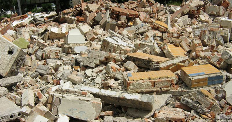 Recycling-Park Produkt Bauschutt rein mineralisch